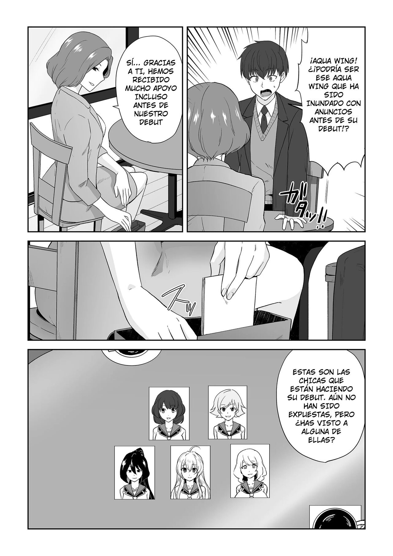 Aqua Wing ~Idol to Irekawatta Otoko~ | Aqua Wing ~El hombre que cambió de lugar con una ídolo~ page 5 full