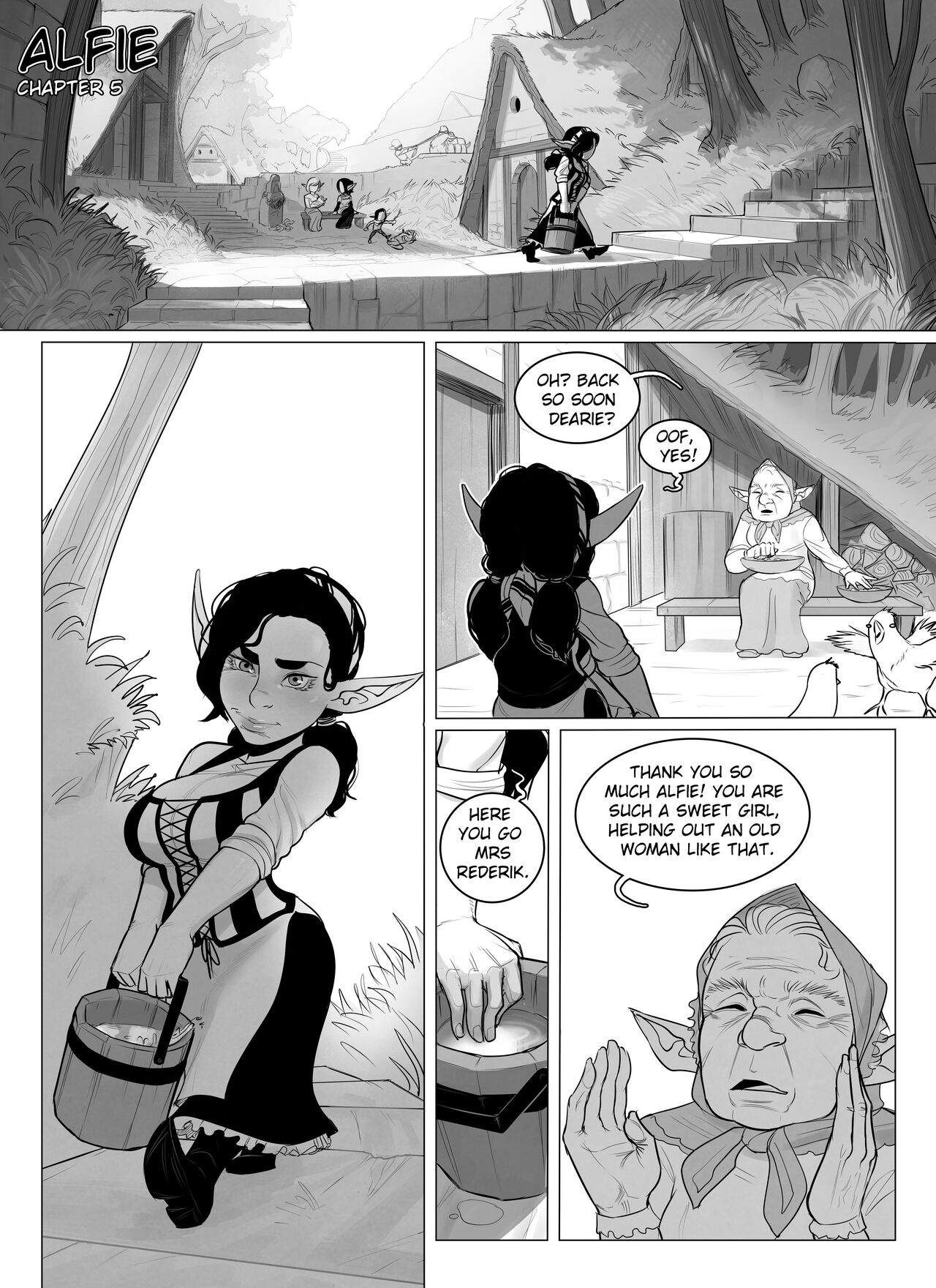 Alfie chapter 5 page 1 full