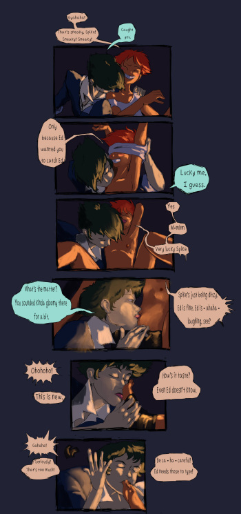 [PinUp Citizen] Spike/Ed AU (Cowboy Bebop) cover