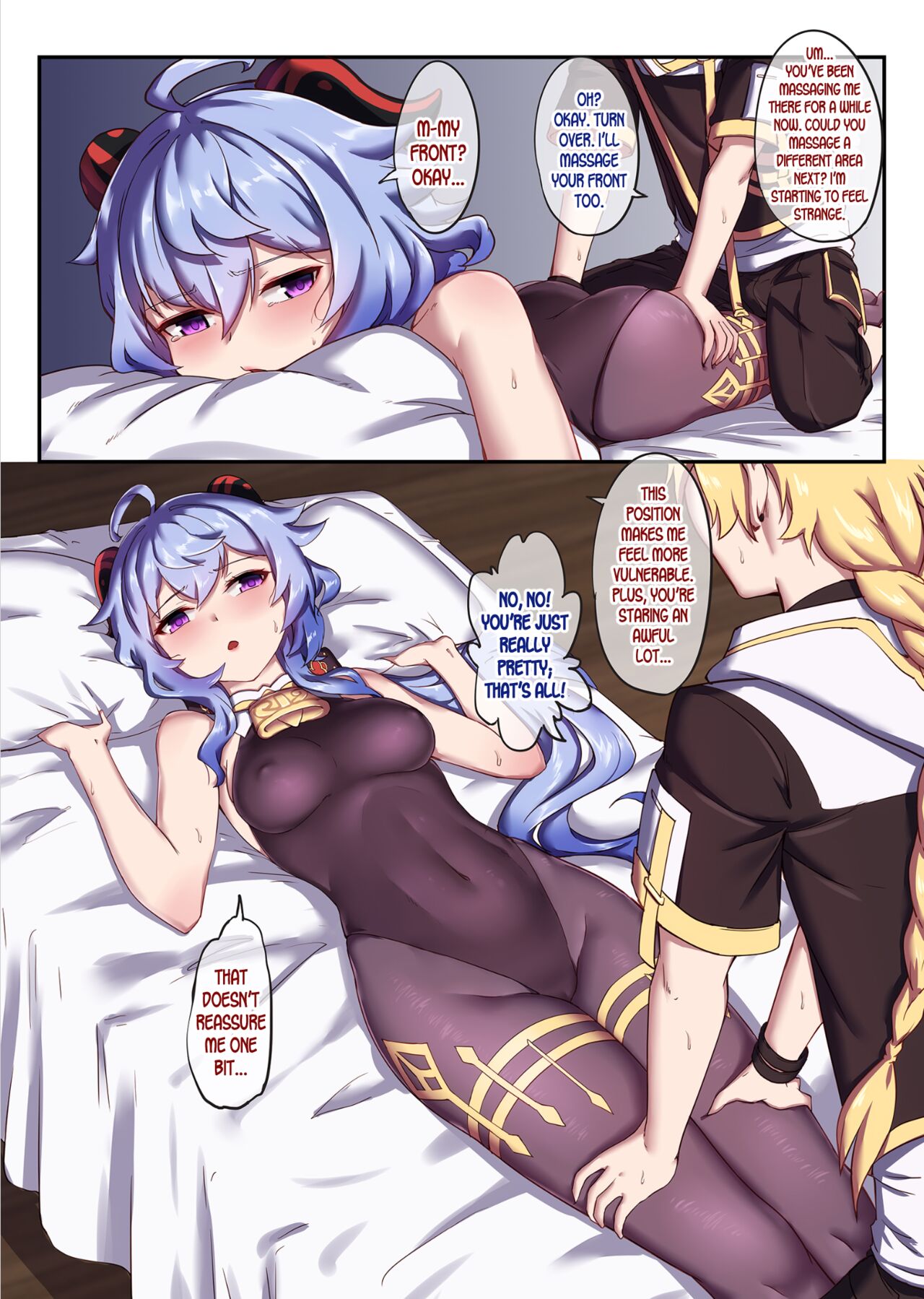 Working Overtime With Ganyu page 9 full