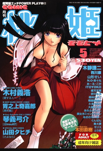 COMIC Momohime 2001-05 cover