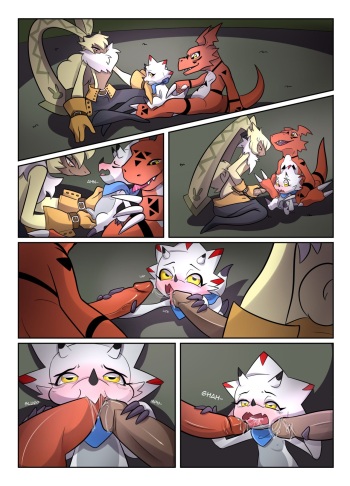 [PezSierra] Digimon ghost game comic cover