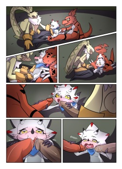 Digimon ghost game comic