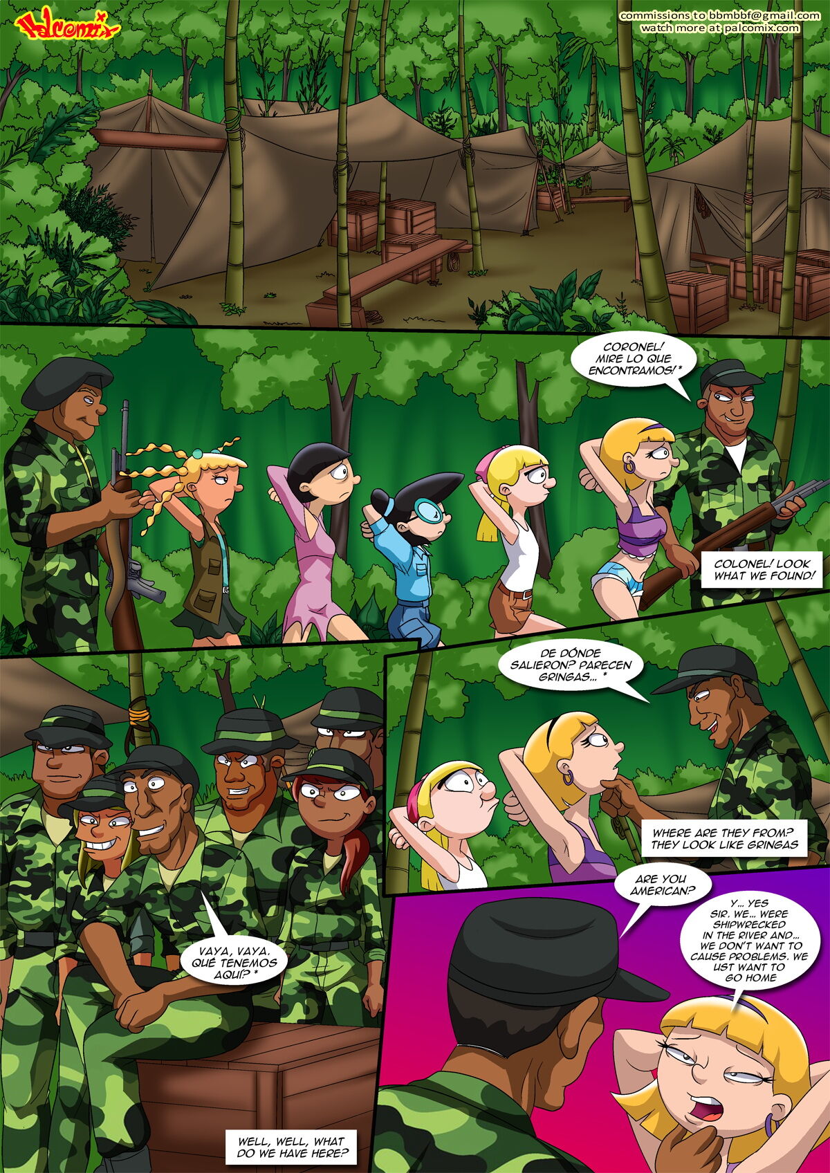 Palcomix - Jungle Hell 1-4 page 7 full