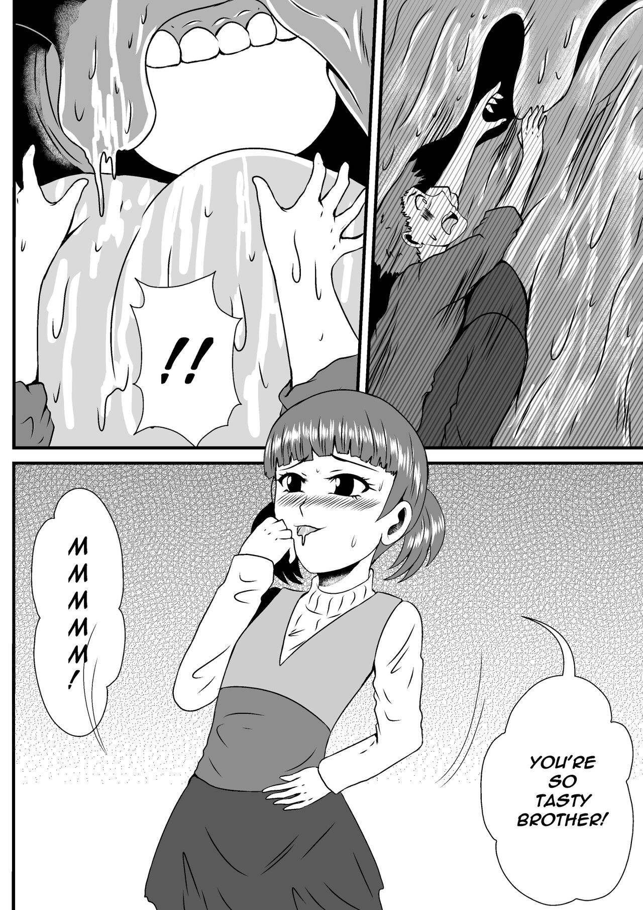 Shin Megami Tensei Vore comic page 4 full