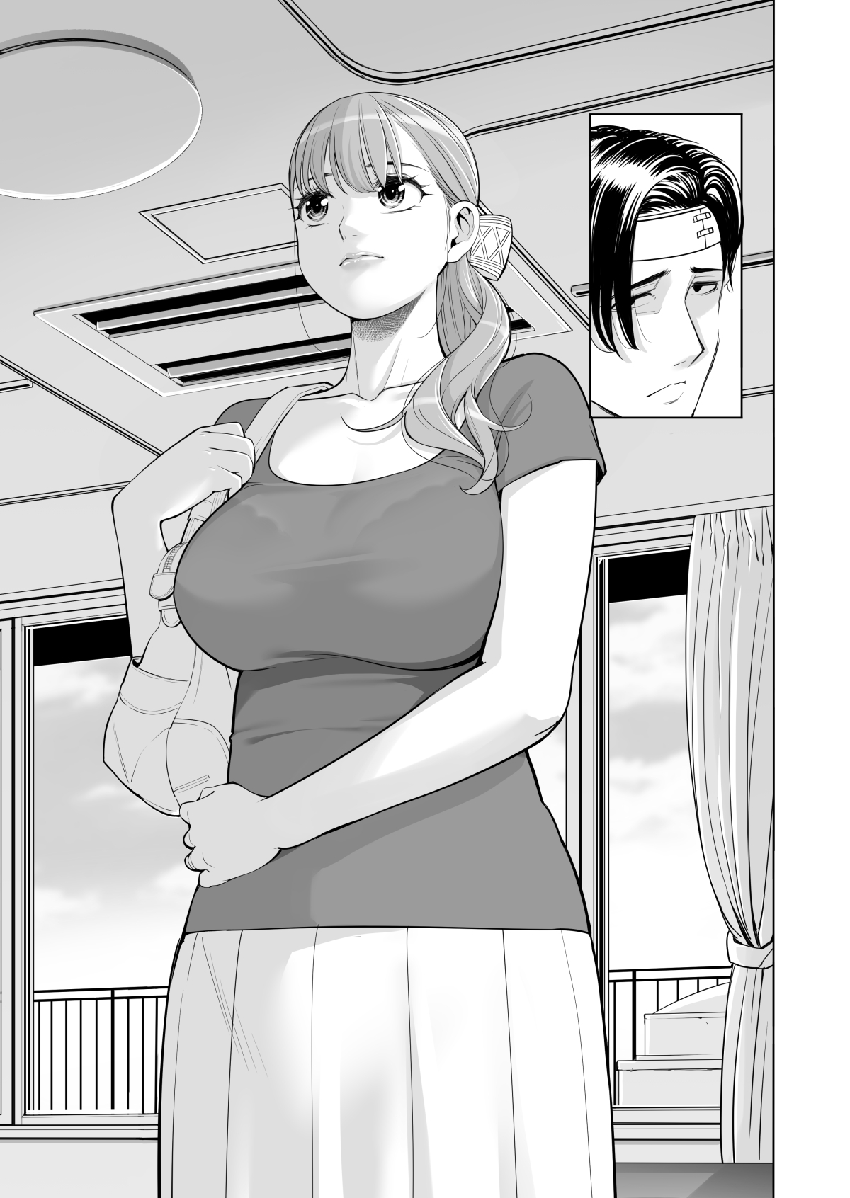Akaneiro ni Somaru Wakazuma ~Byoushitsu de Boku no Tsuma ga Netorareta~ page 12 full