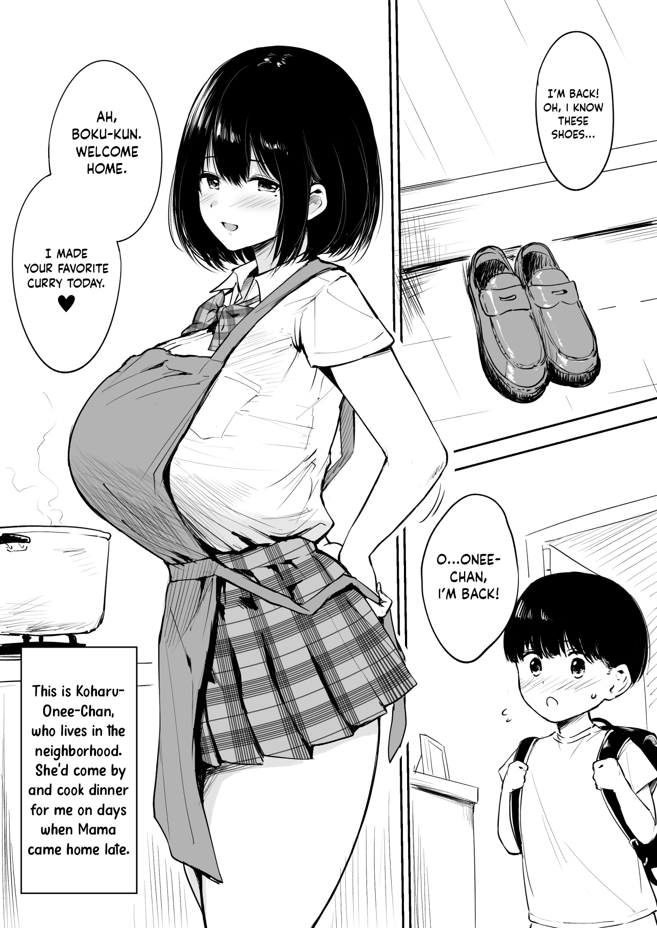Kinjo no Onee-chan to Orusuban | Taken Care Of By The Neighbourhood Onee-Chan! page 2 full