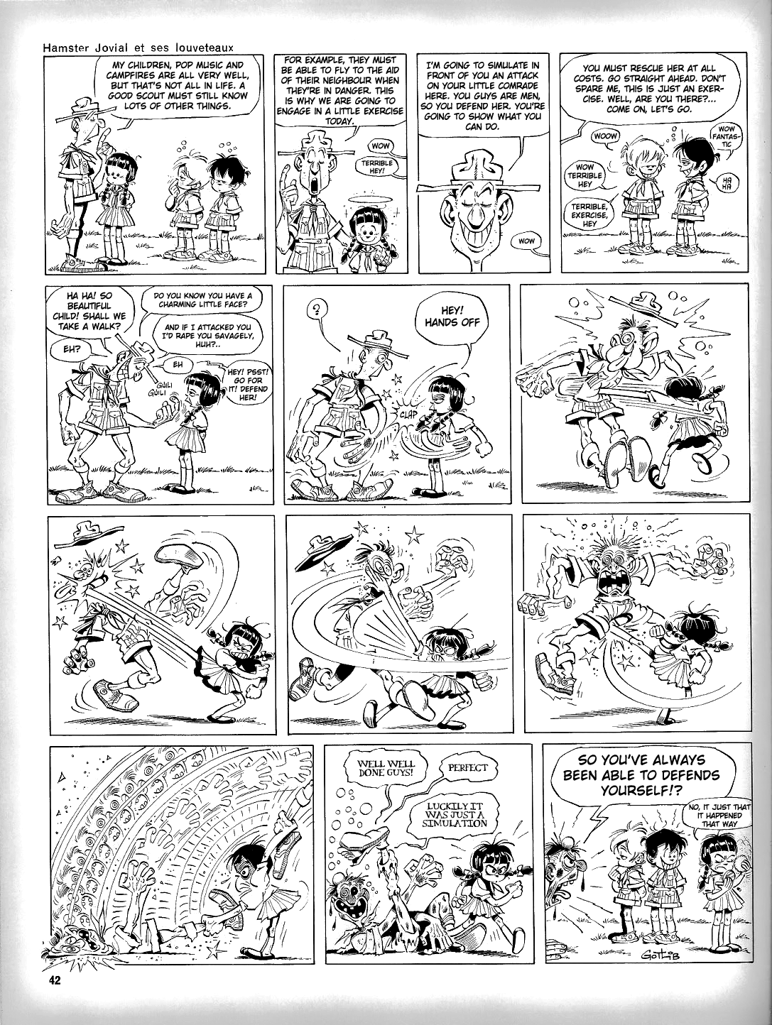 Hamster Jovial and his little wolves page 9 full