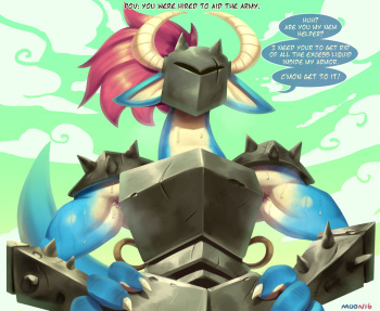 [lilmoonie] Dragon Soldier Helper cover