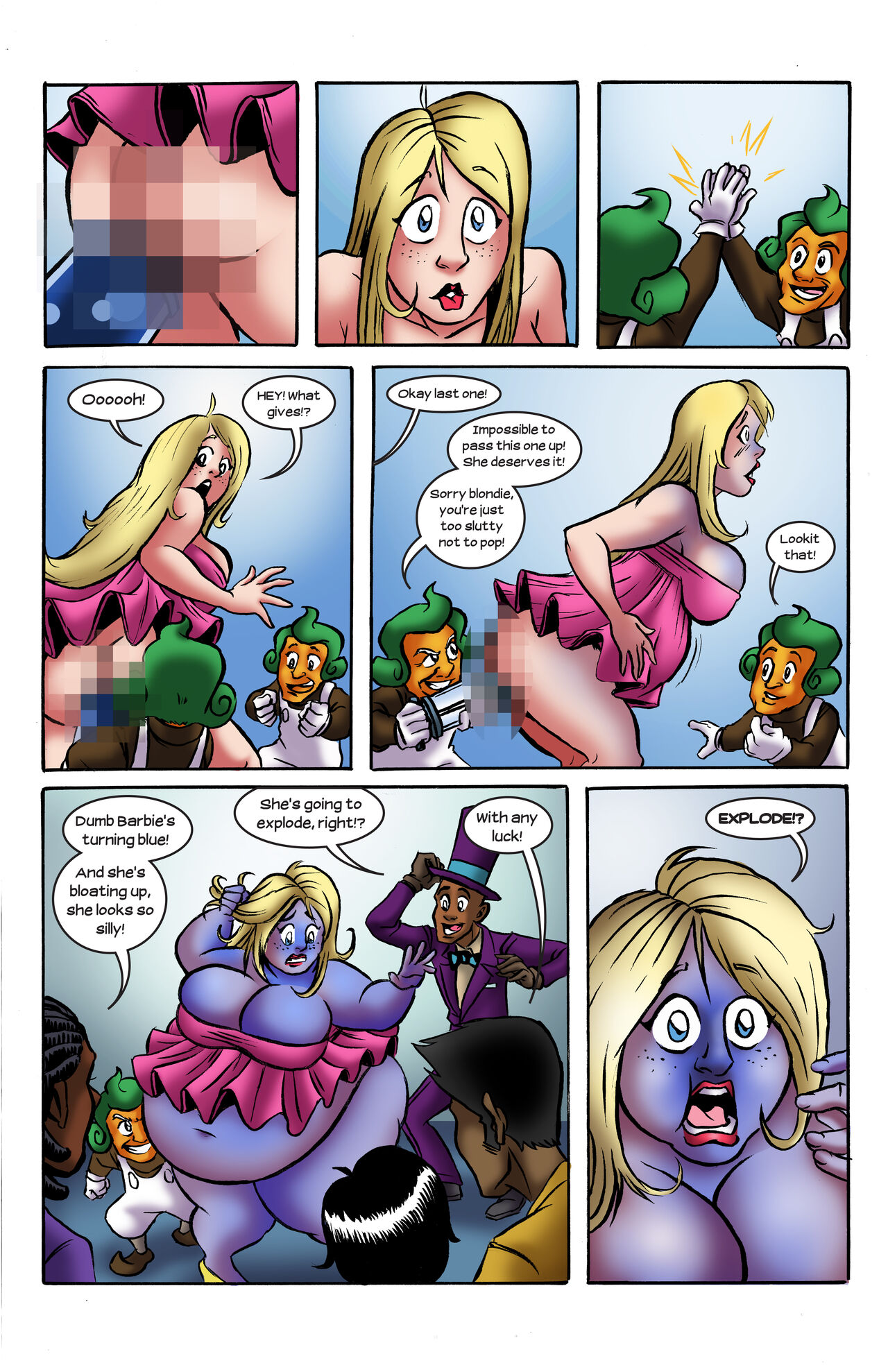Commission: Layla's Looking Blue page 2 full