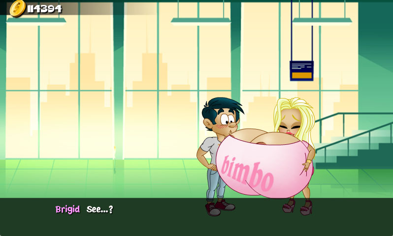 Hungry Girls Game: Brigid's Bubbly Bimbofication #3 page 11 full
