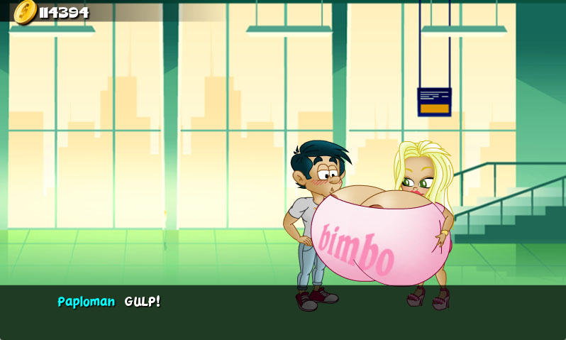 Hungry Girls Game: Brigid's Bubbly Bimbofication #3 page 12 full