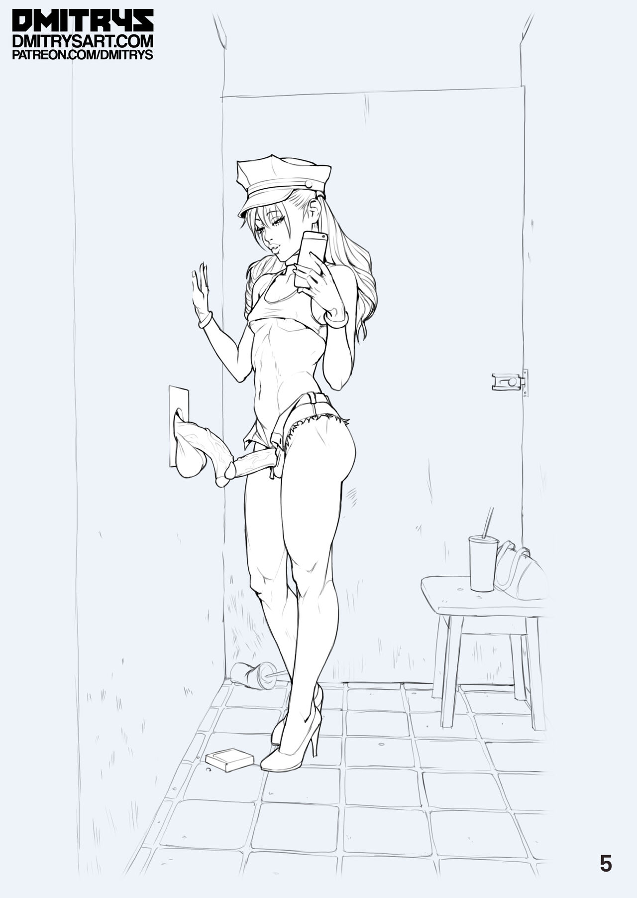 Peach's Changeroom page 6 full