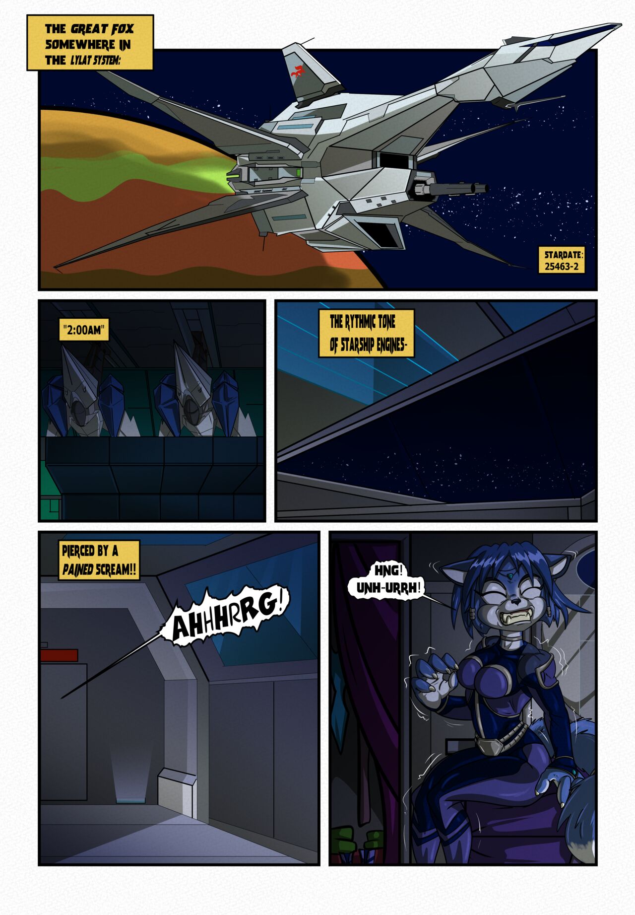 Terror  Among The Stars: Broken Krystal page 2 full