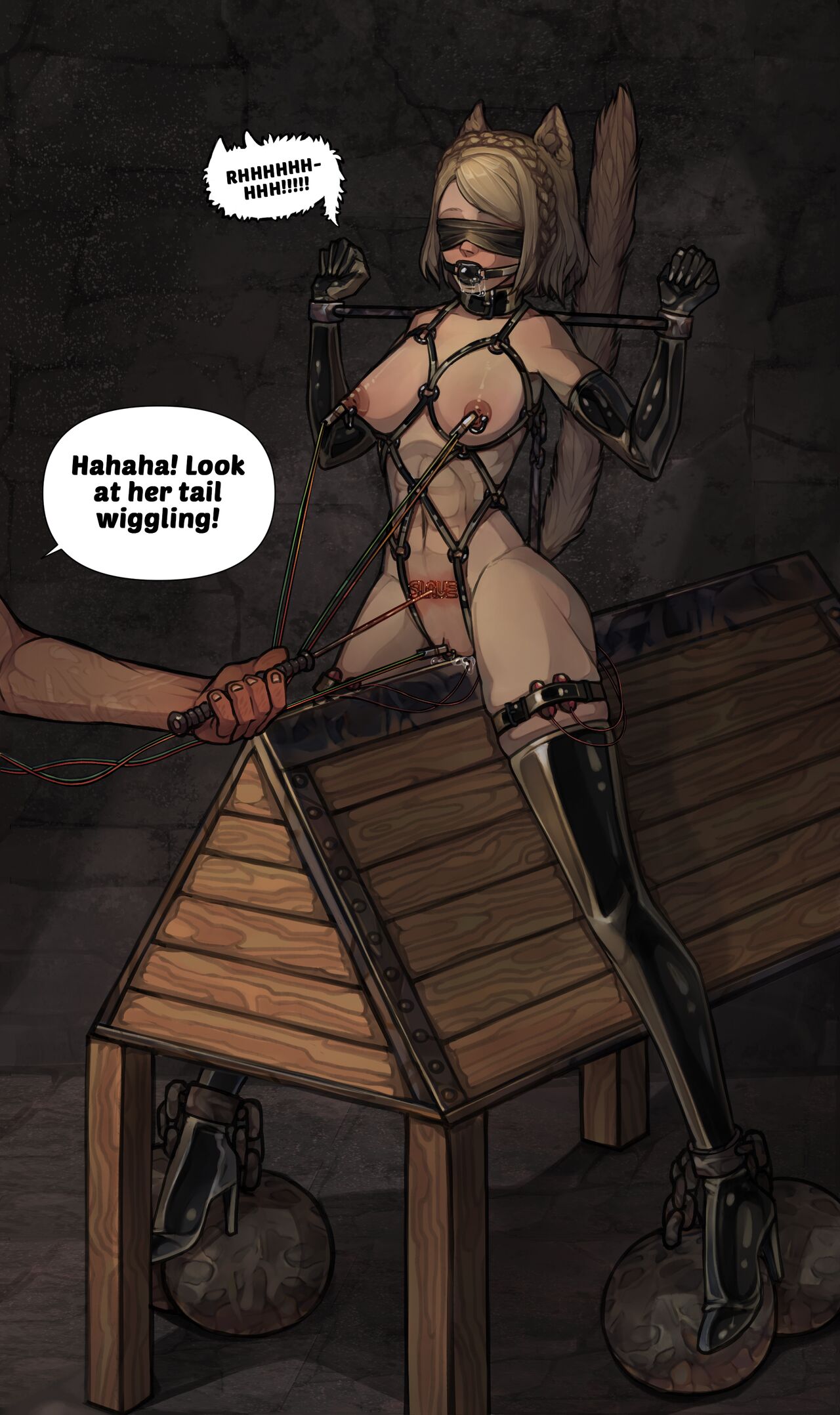 Sasha's First Prisoner Shift page 3 full