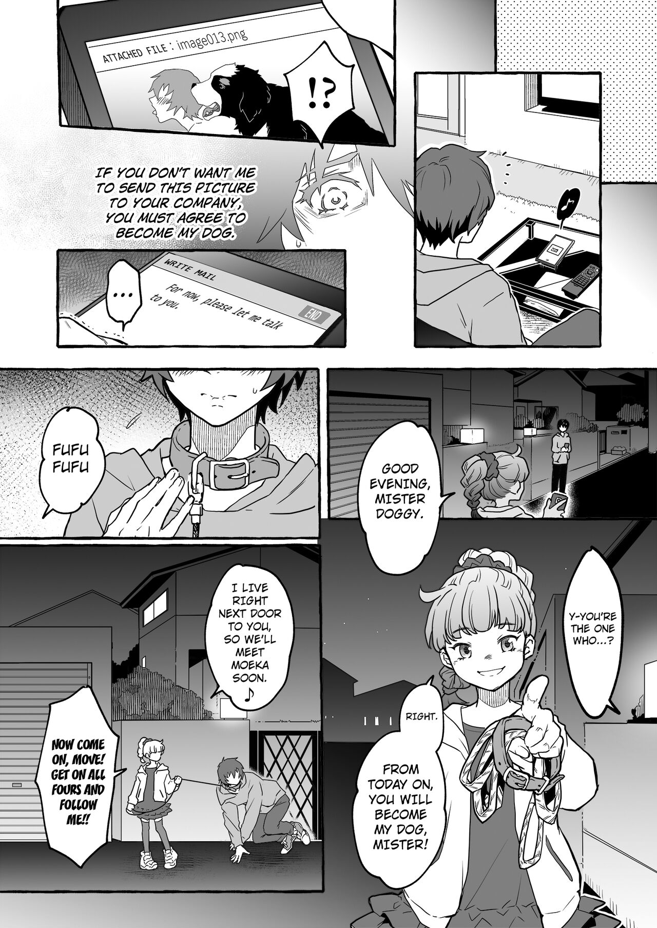 Oinu ni Metorareta Otoko 2 ~Fuufu de Inu no Dorei Ochi~ | The Man Who's Married to a Male Dog 2 ~The Fall of a Married Couple into a Dog's Slave~ page 12 full