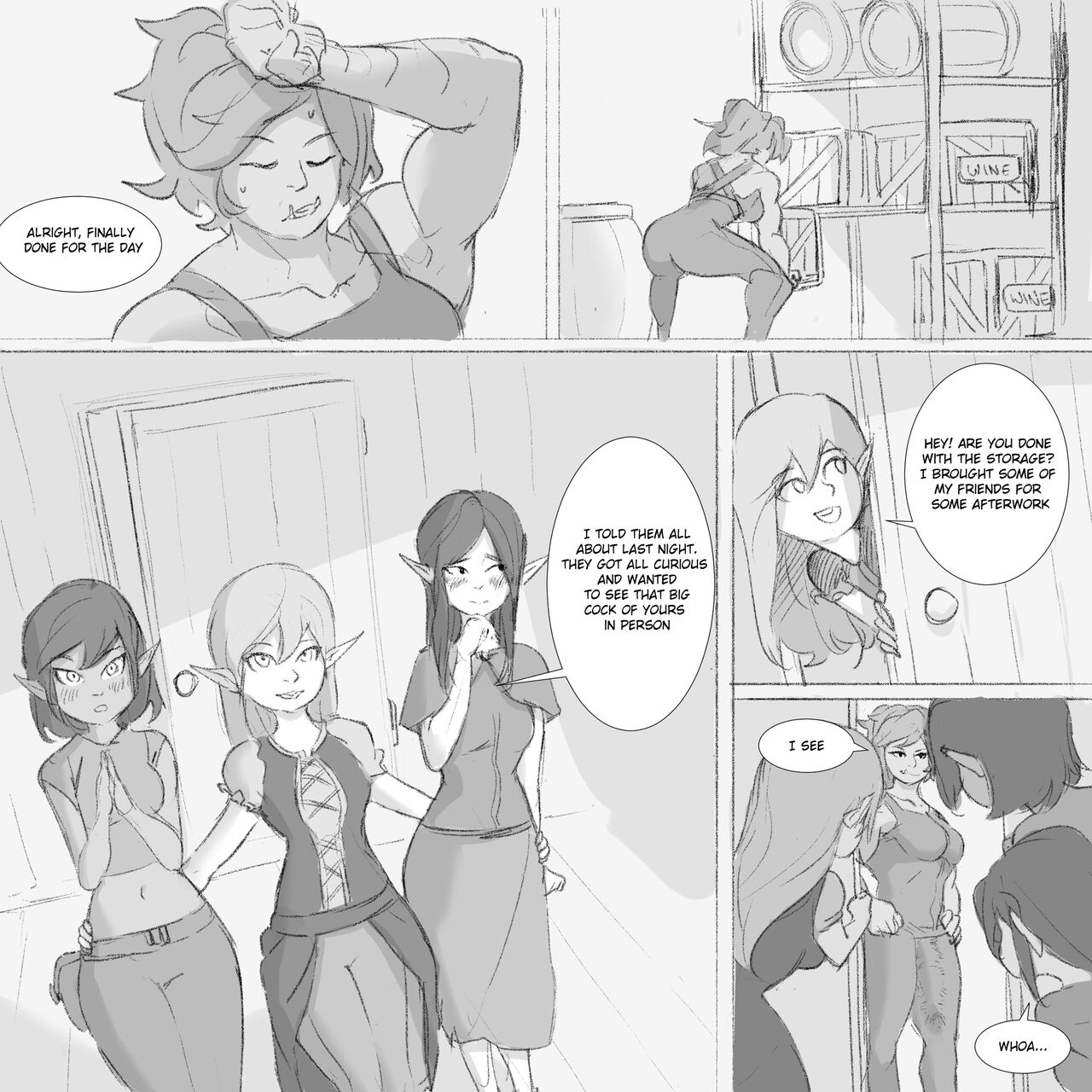 Futa Orc & The Elf page 10 full