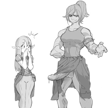 [Creejo] Futa Orc & The Elf cover