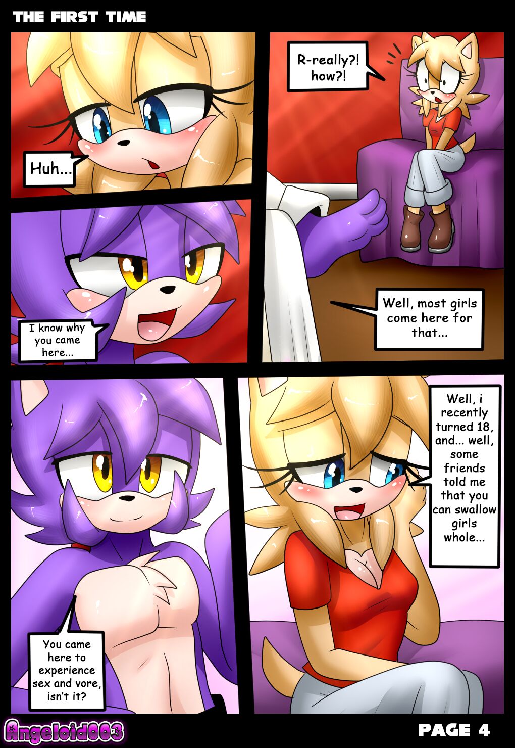 The First Time page 8 full