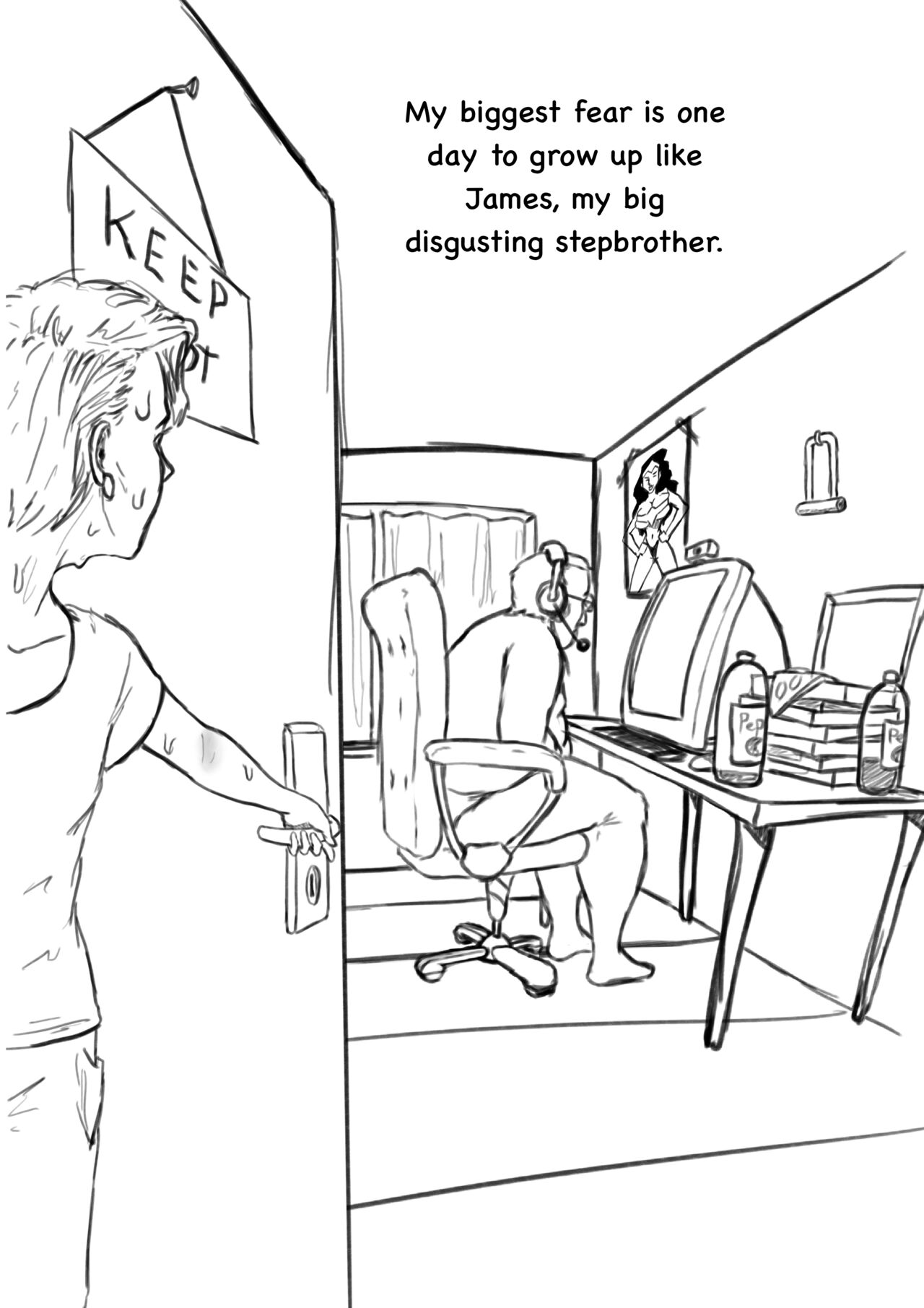 Ashifff - Trapped. chapter one: chastity belt page 3 full