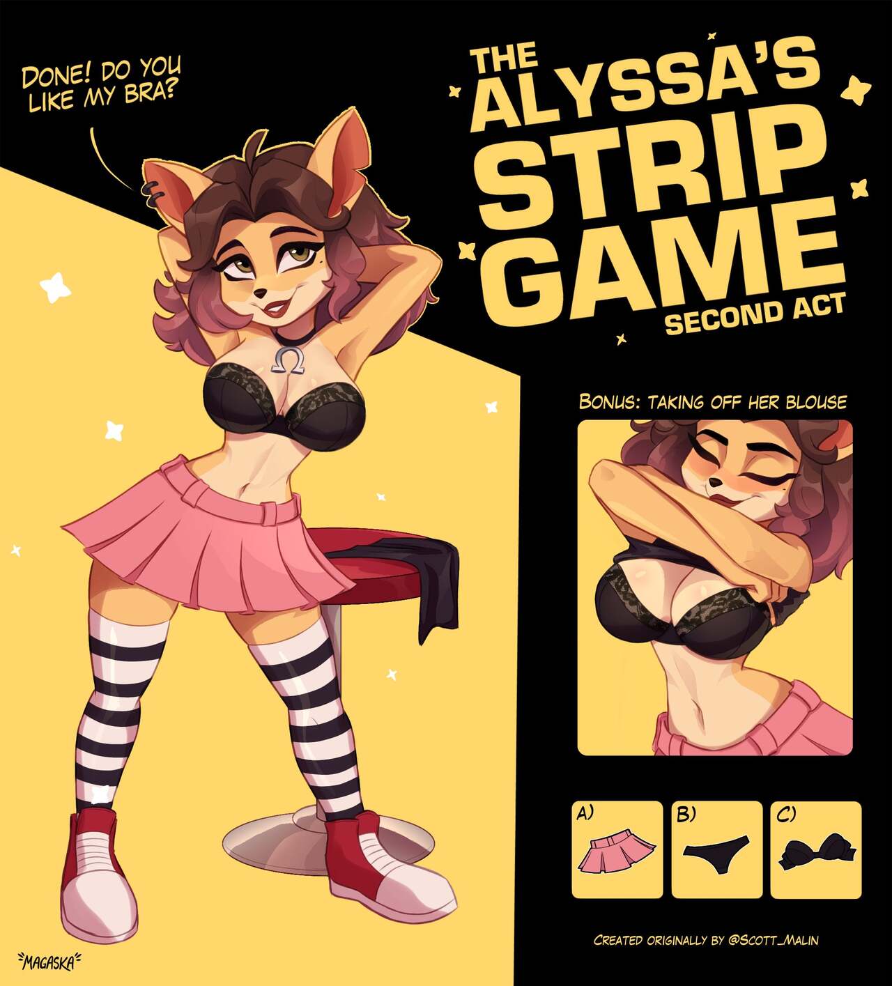Alyssa's strip game 1 & 2 page 2 full