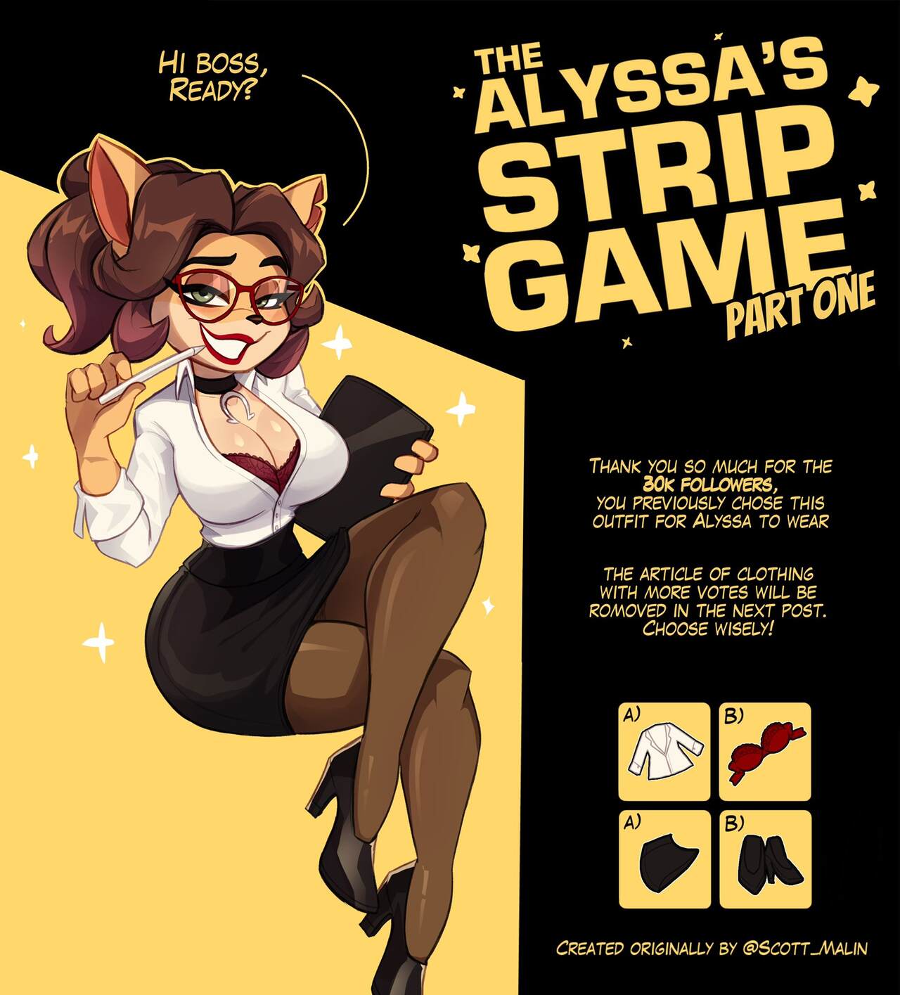 Alyssa's strip game 1 & 2 page 7 full