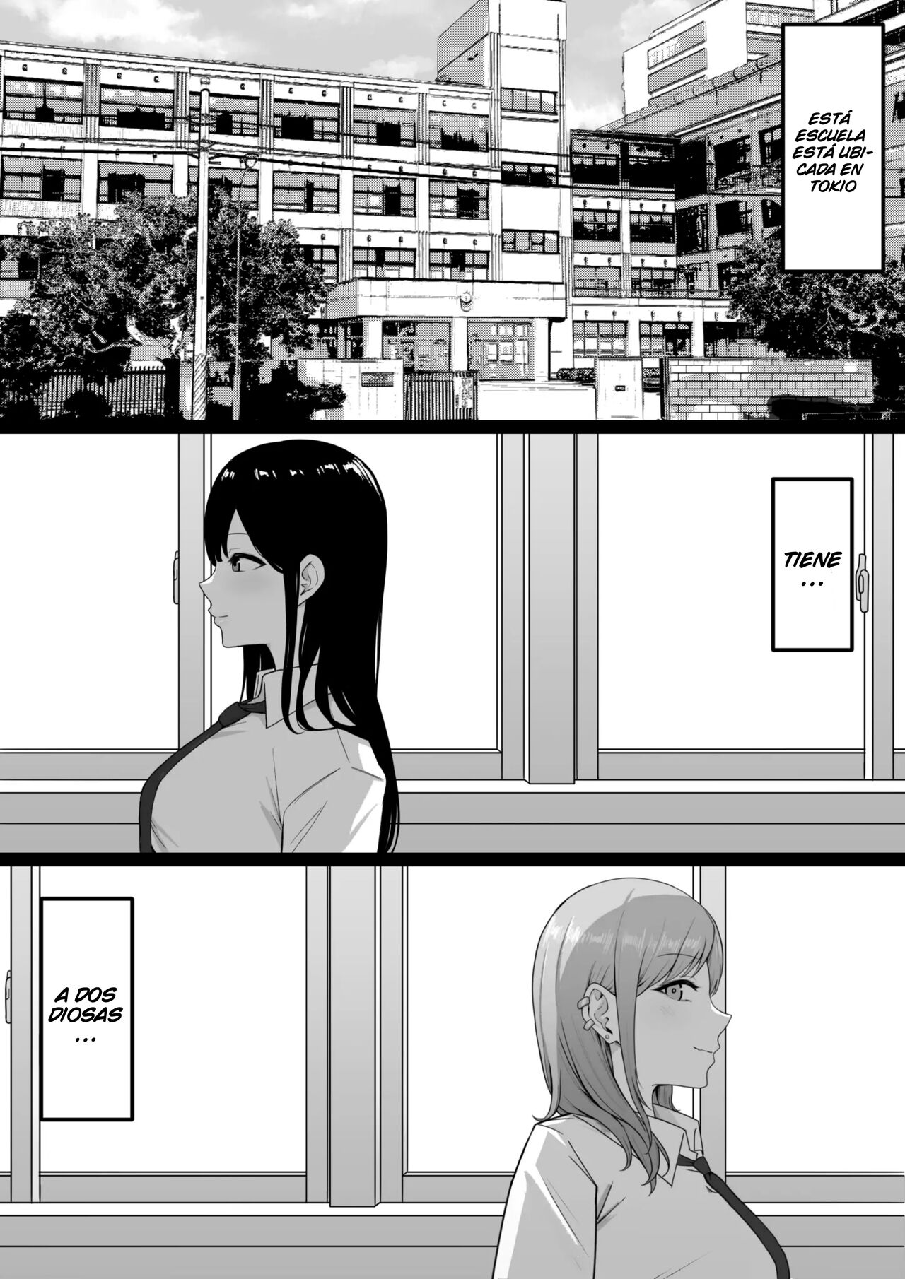Inran Gakusei Kuromine-san to Shirosaki-san | Lewd Students ~The Temptations of Kuromine & Shirosaki~ page 3 full
