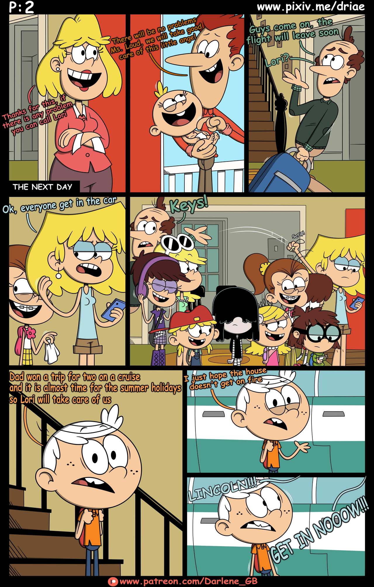 The Loud Timeline WIP page 3 full