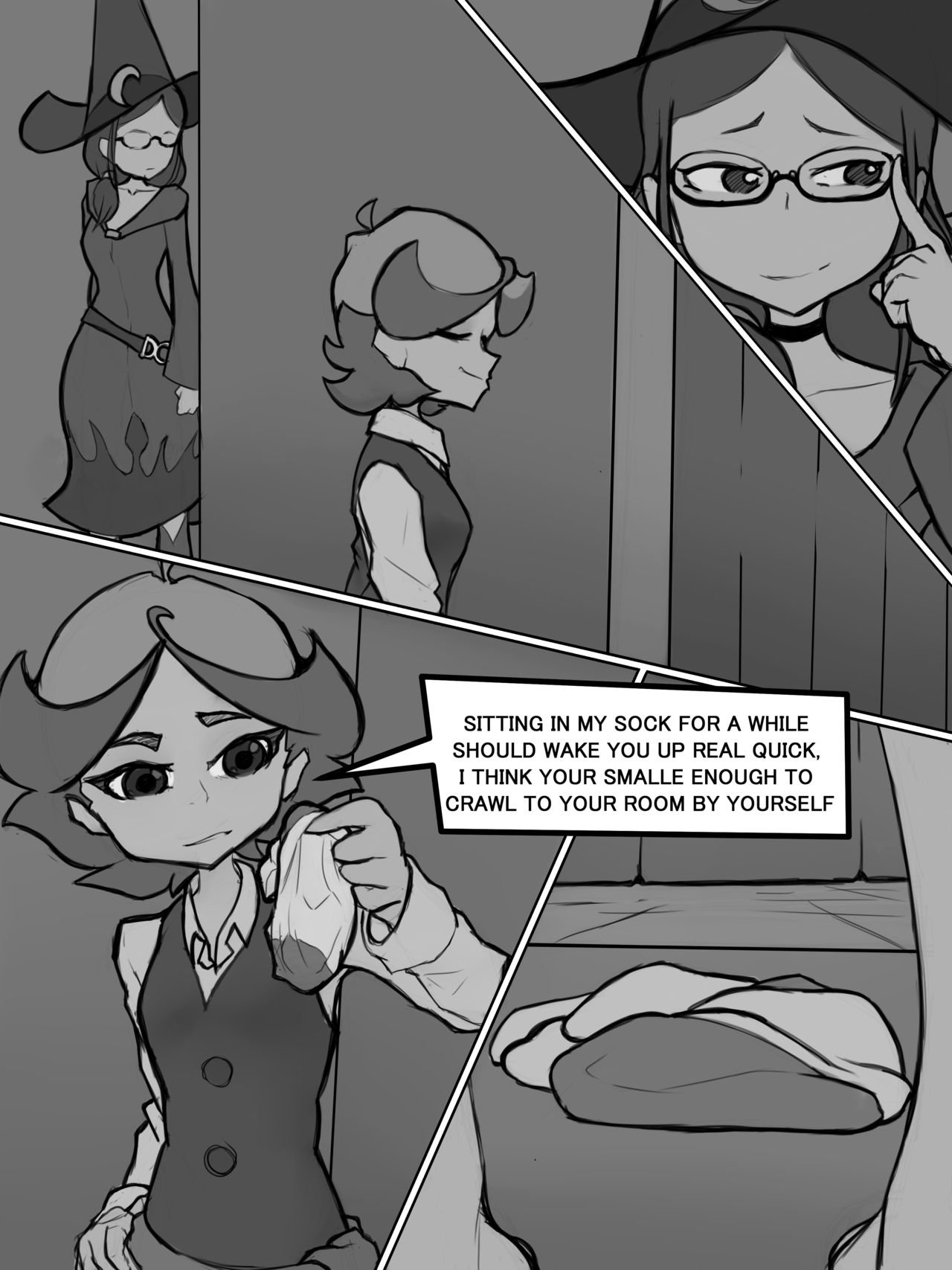 Little Witch Academia Comic page 11 full