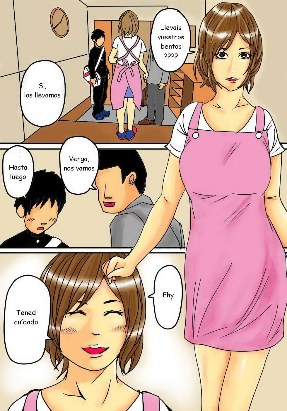 Natsume Benkei - Maiasa, Okaasan de Seiyoku Shori! ESP page 2 full