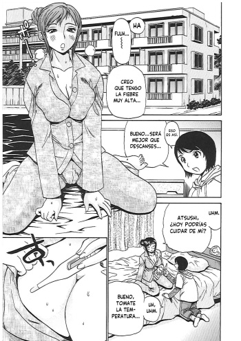 [Penicillin XI] Mama no Binetsu Shoujou | Los Síntomas de Fiebre Ligera de Mamá (Yokujousuru Karada) [Spanish] [Pildora Roja Traducciones] cover