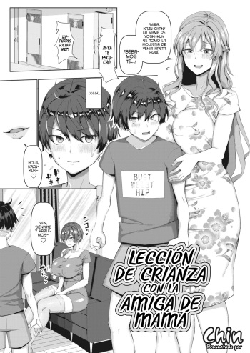 [Chin] Mamatomo Koubi Teaching | Lección de Crianza con la Amiga de Mamá (COMIC HOTMiLK Koime Vol. 34) [Spanish] [Shirosaki Scans] [Digital] cover