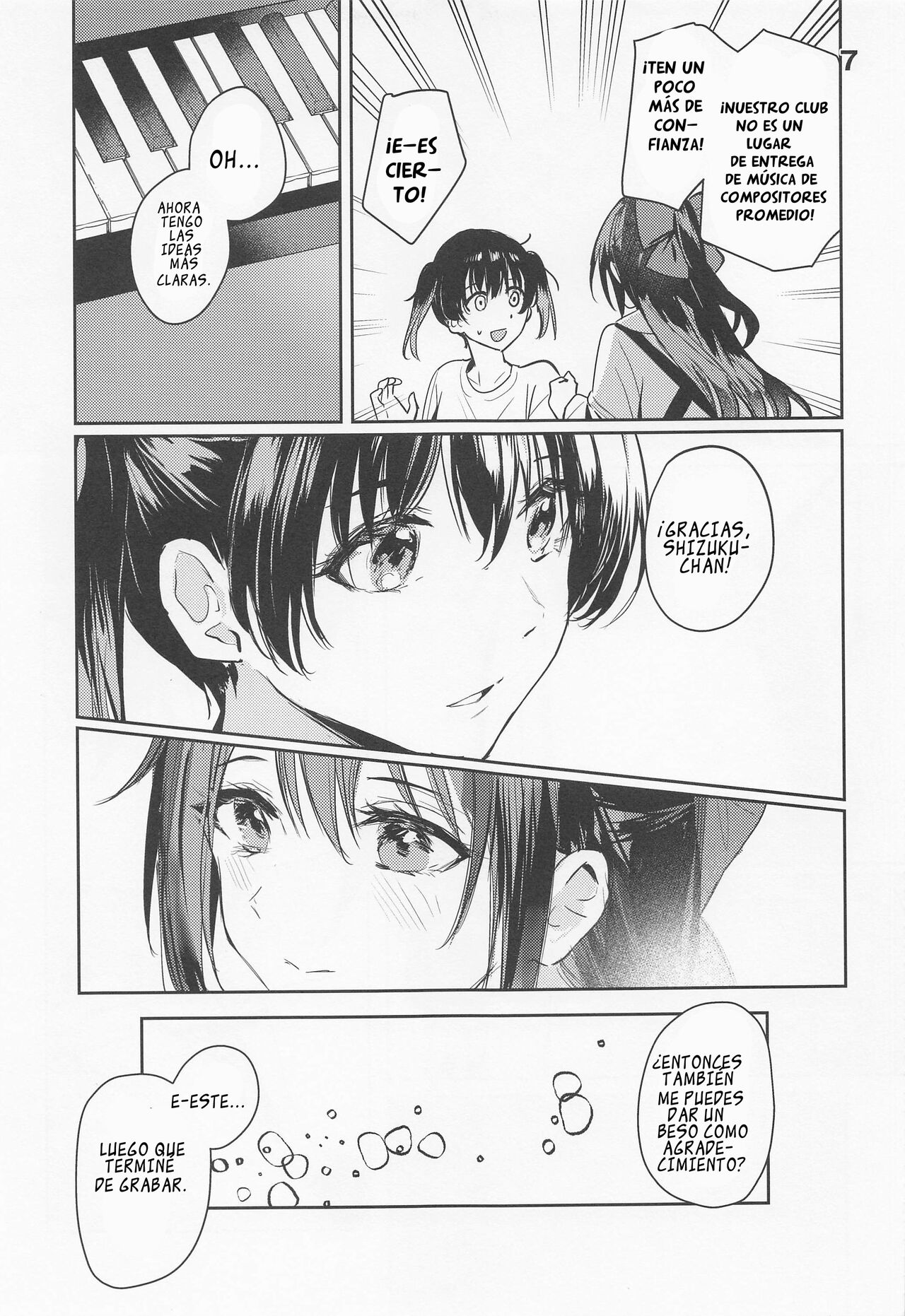 "Demasiado dulce para ser una llamada de cortina" page 7 full