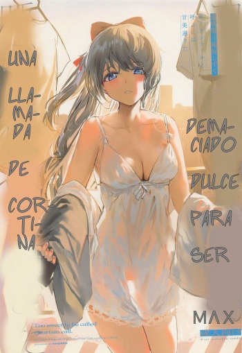 "Demasiado dulce para ser una llamada de cortina" (By virophilia) (ＭΛＸ) cover
