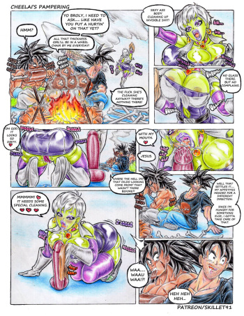Skillet91]Goku steal Cheelai cover