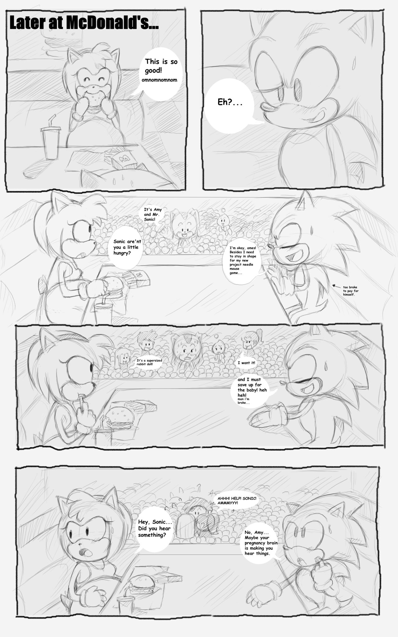 Sonic Got Amy Pregnant page 11 full