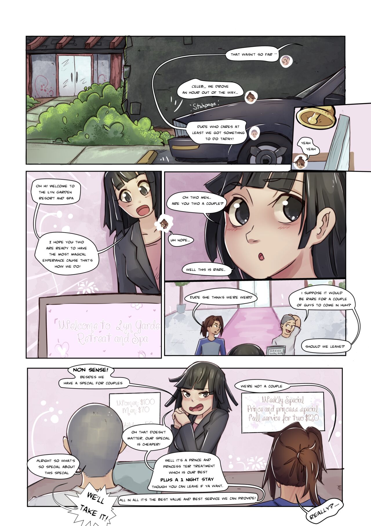 Princess treatment page 3 full
