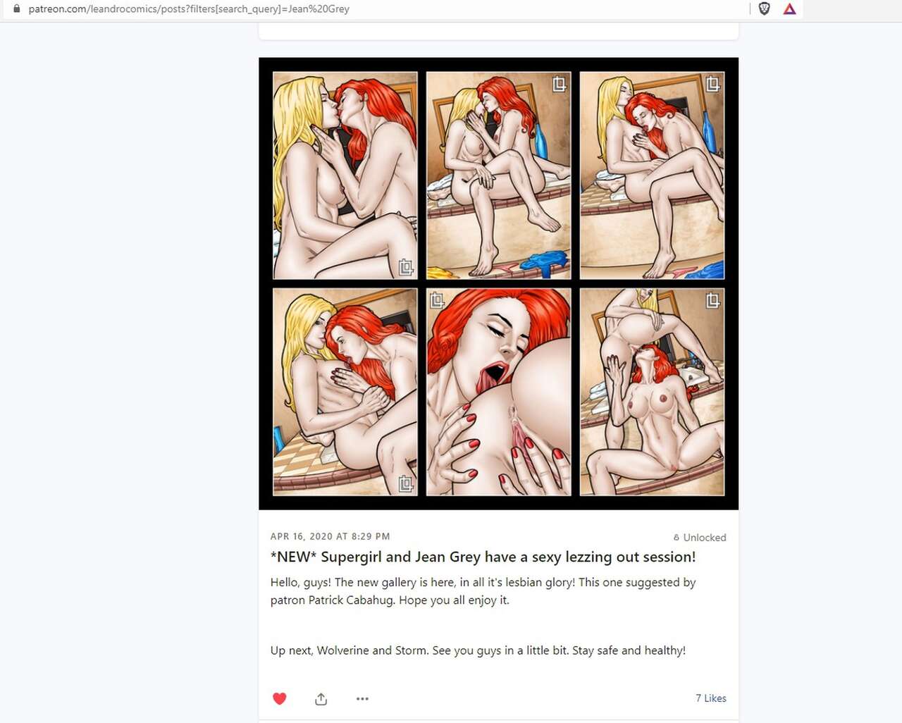 Jean Grey and Supergirl Reference and Proof that is Jean and Kara Zor El page 1 full