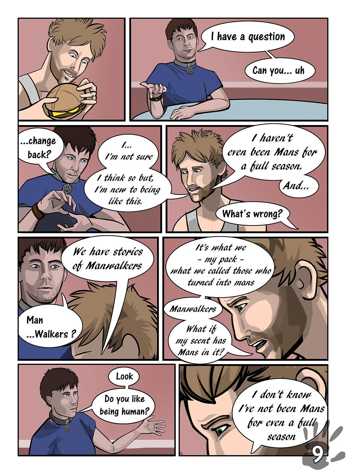 Wolf's Journey page 9 full