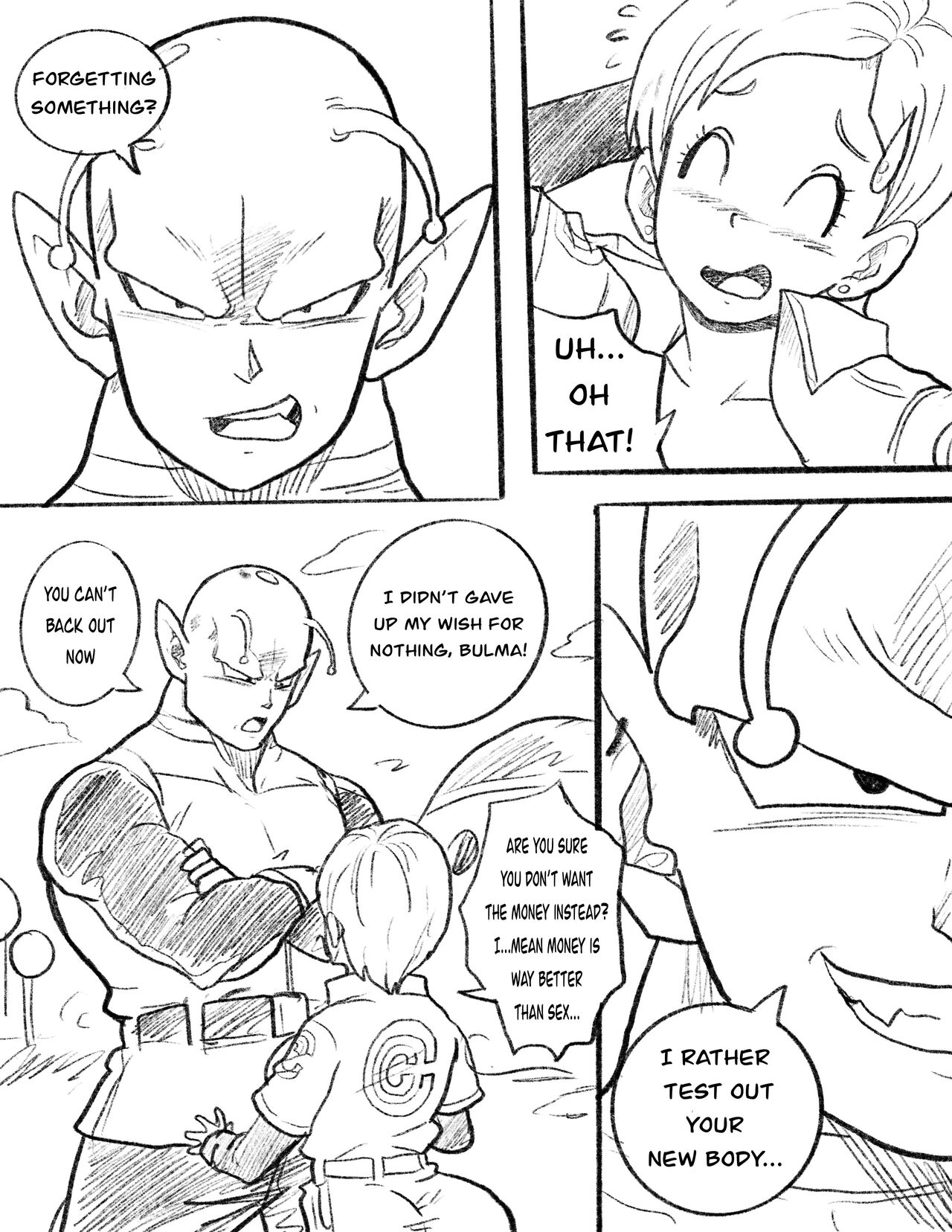 Bulma's Lost Youth page 11 full