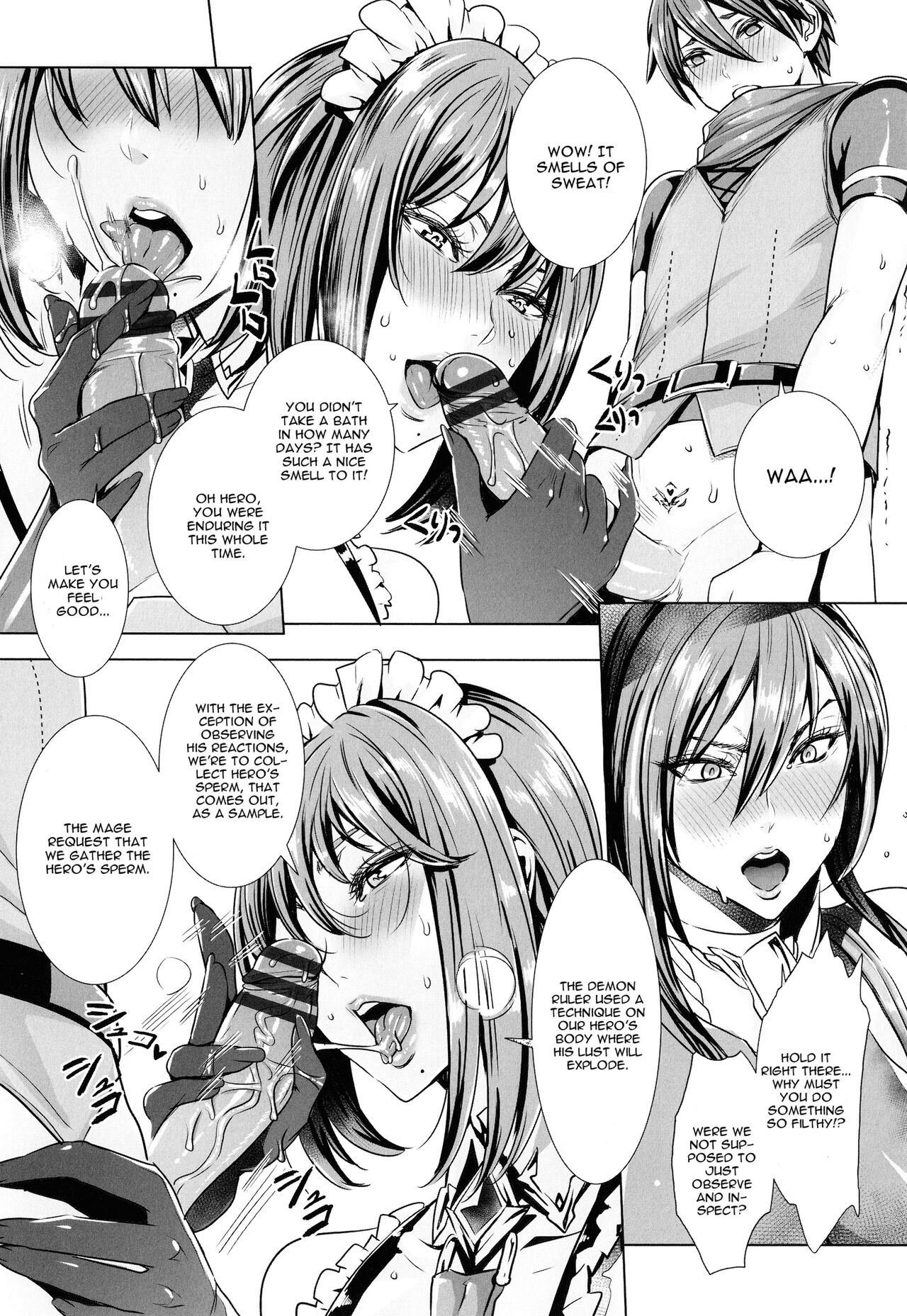 Ippai Itte ne, Yuusha-sama | Please Cum for Me My Hero page 11 full