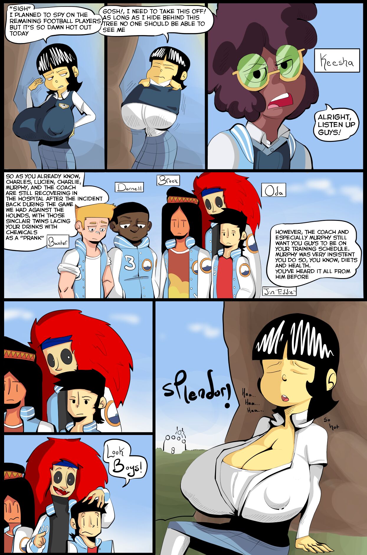 Distractions page 1 full