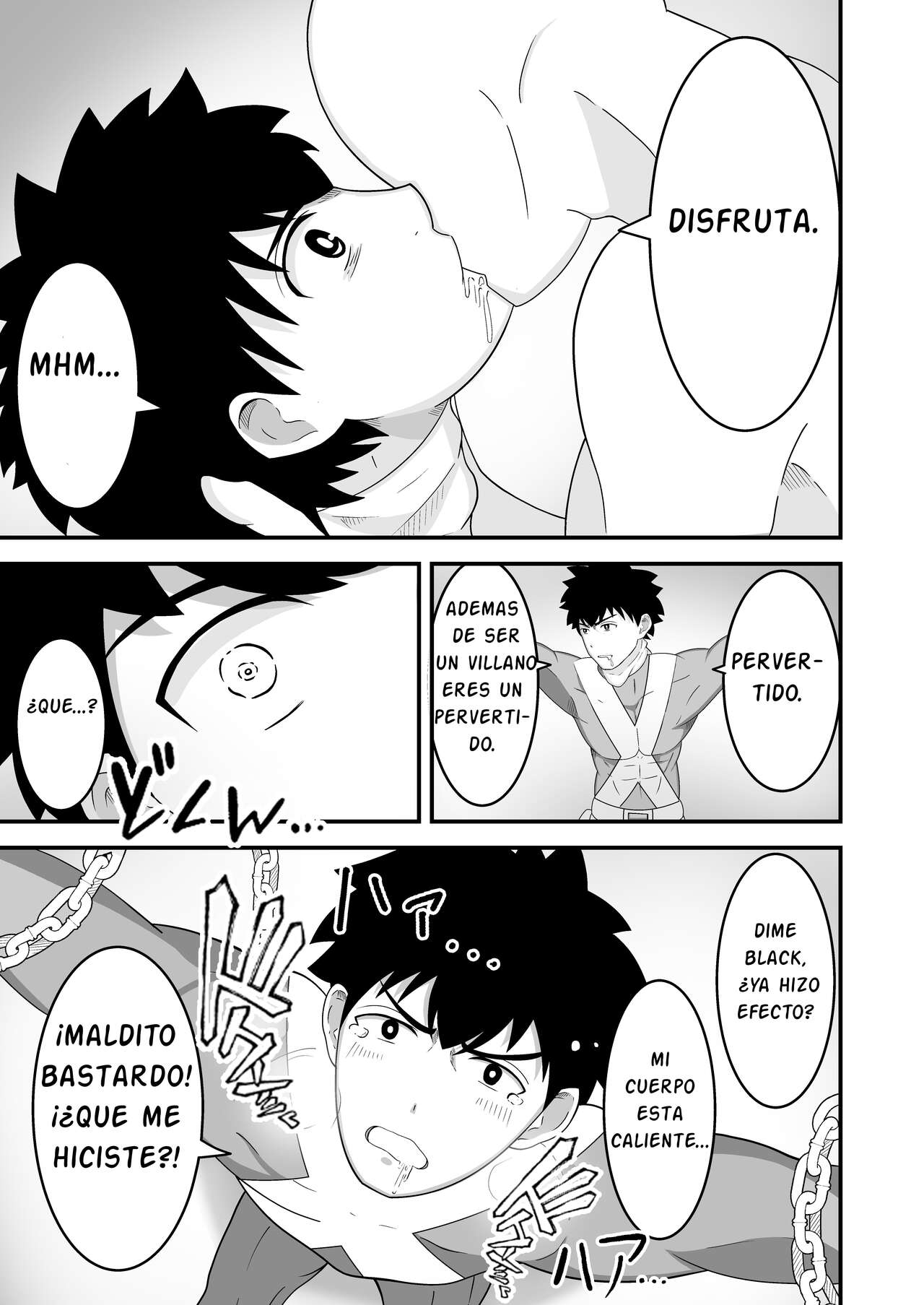Hero, Saimin x Sennou ~Shasei shitara soku Dorei~ | Black and Yellow brainwashed. page 10 full