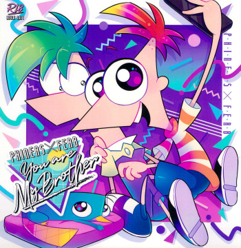 (TOON MIX 2) [MILKYBOY INC. (MilKyBoy)] You are my brother (Phineas and Ferb) cover