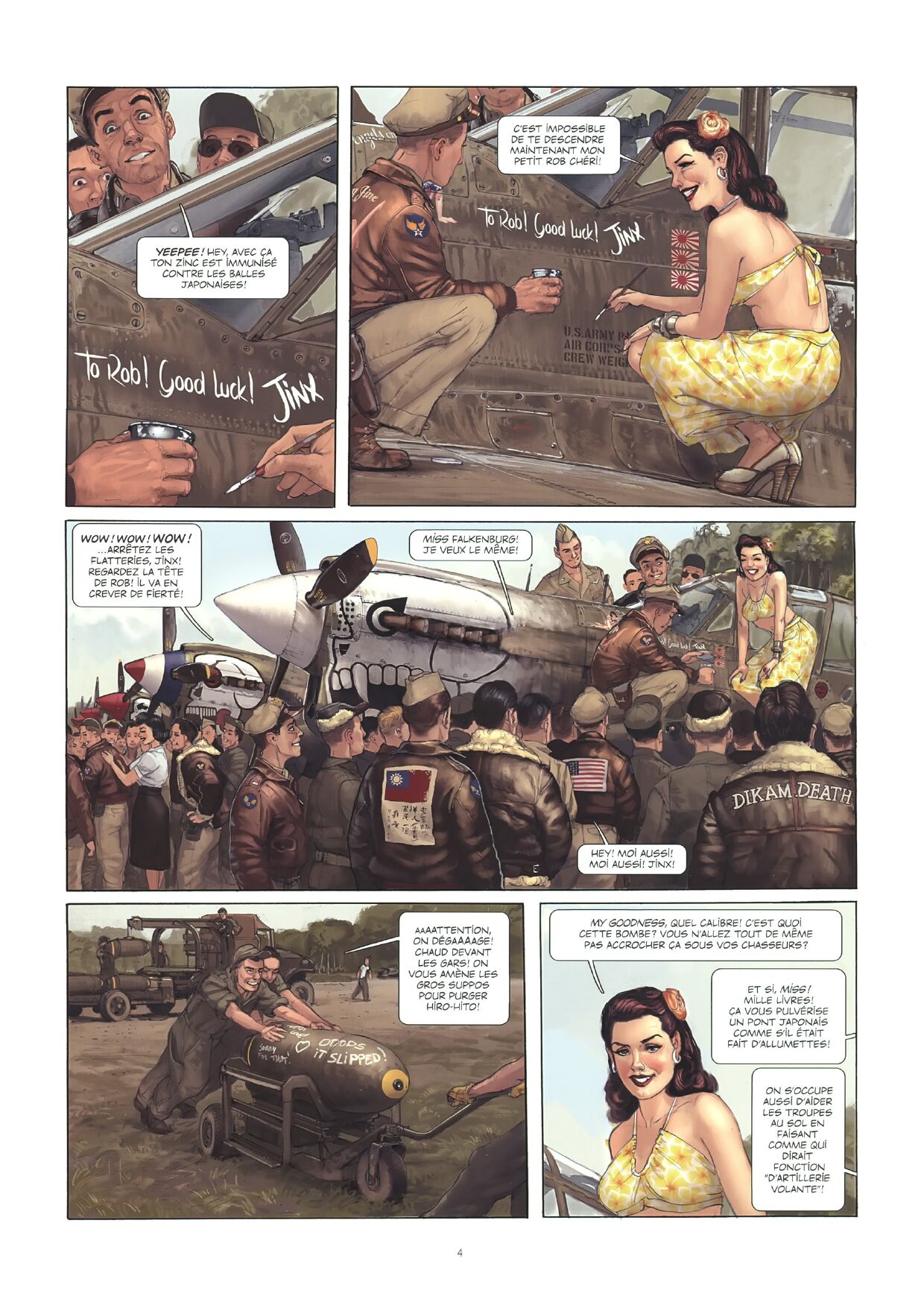 Angel Wings tome2 black widow page 6 full