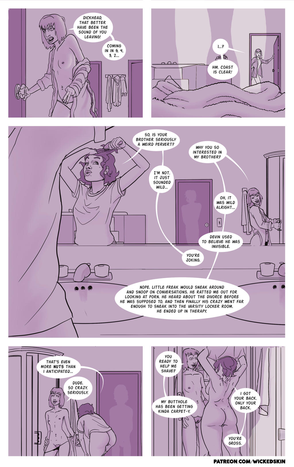 Wicked Skin: Issue 4 page 4 full