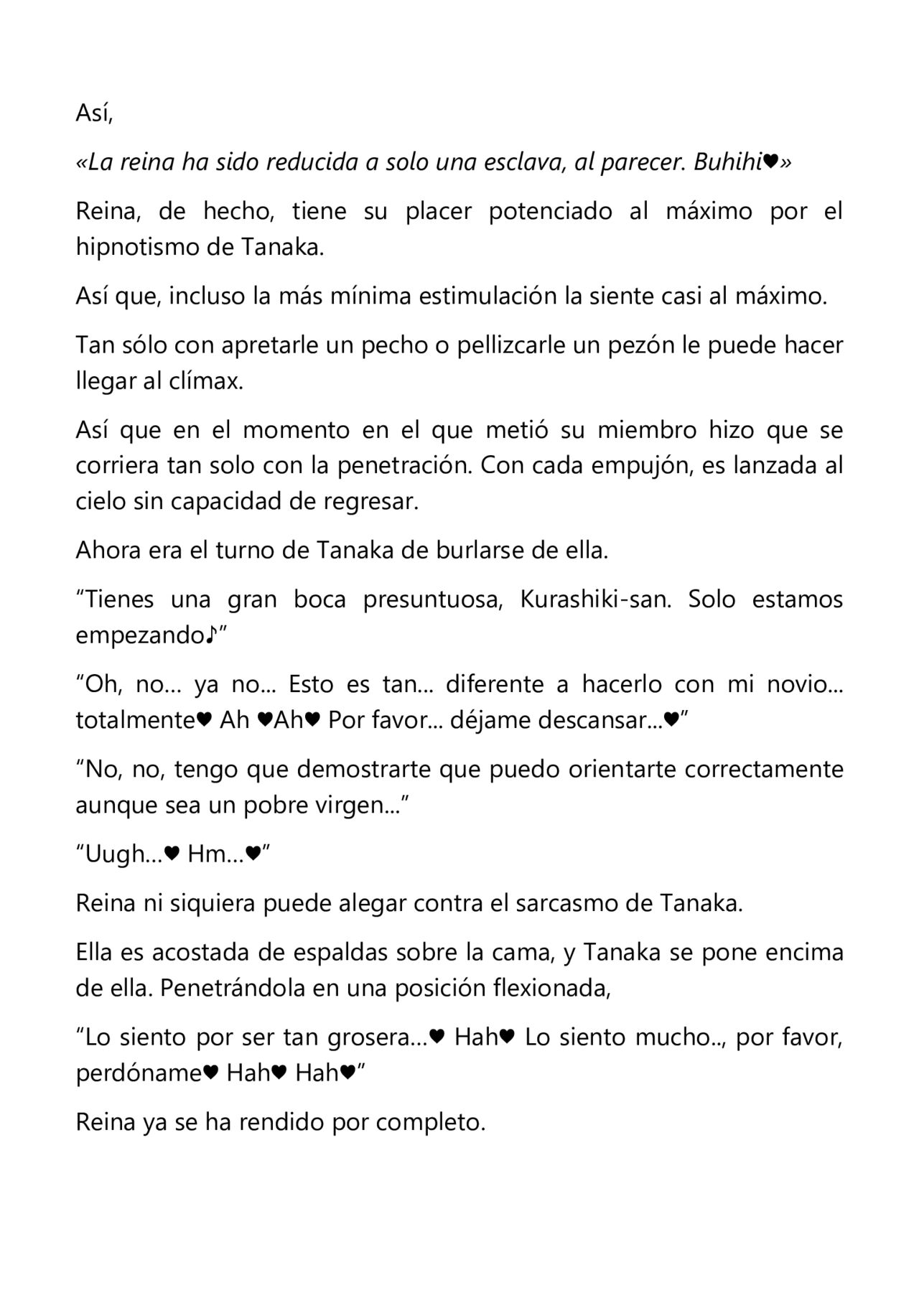 Saimin Seishidou Capitulo 2: El caso de Reina Kurashiki page 9 full