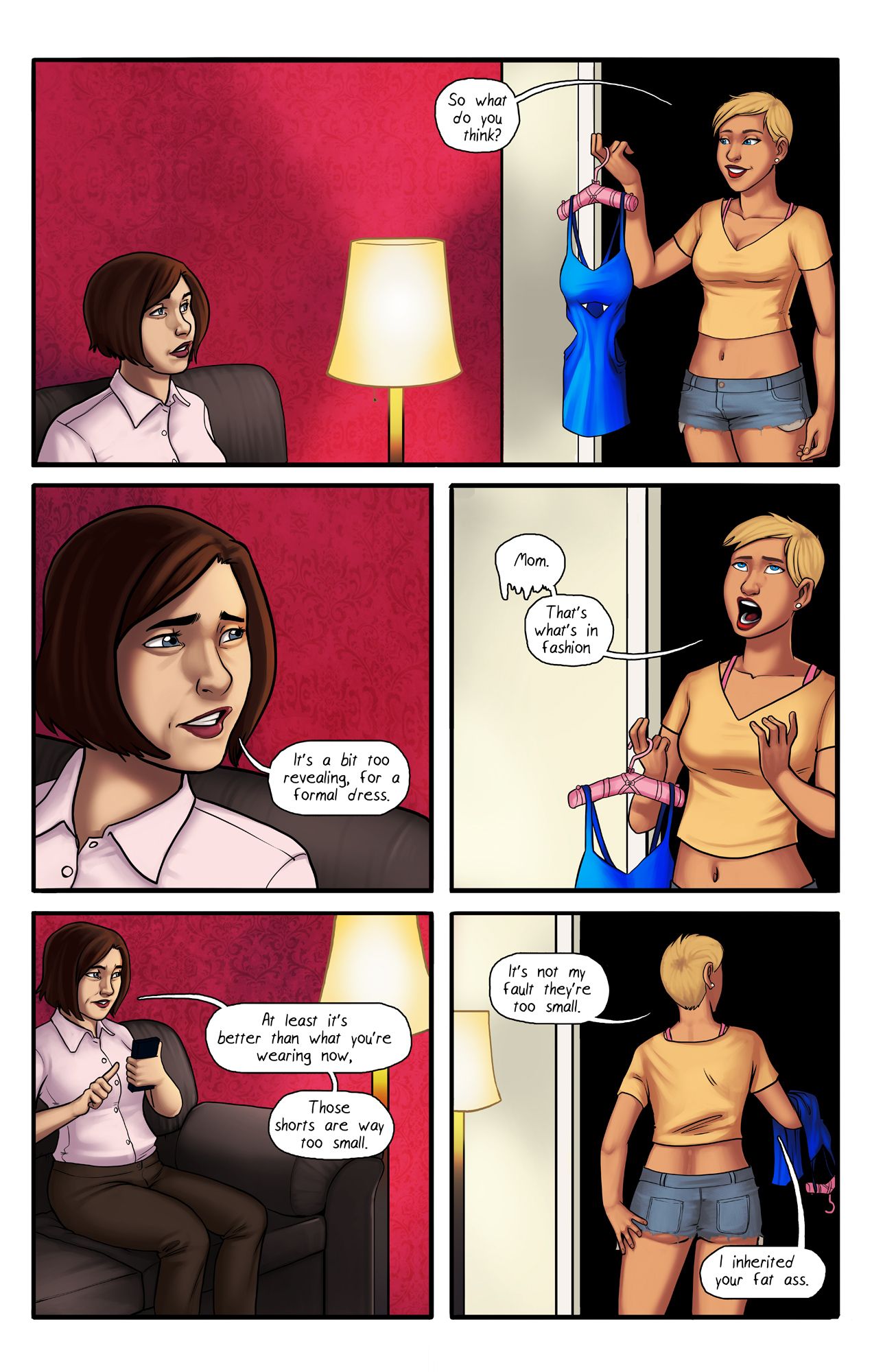 Alien Pregnancy Expansion Comic COMPLETED page 1 full