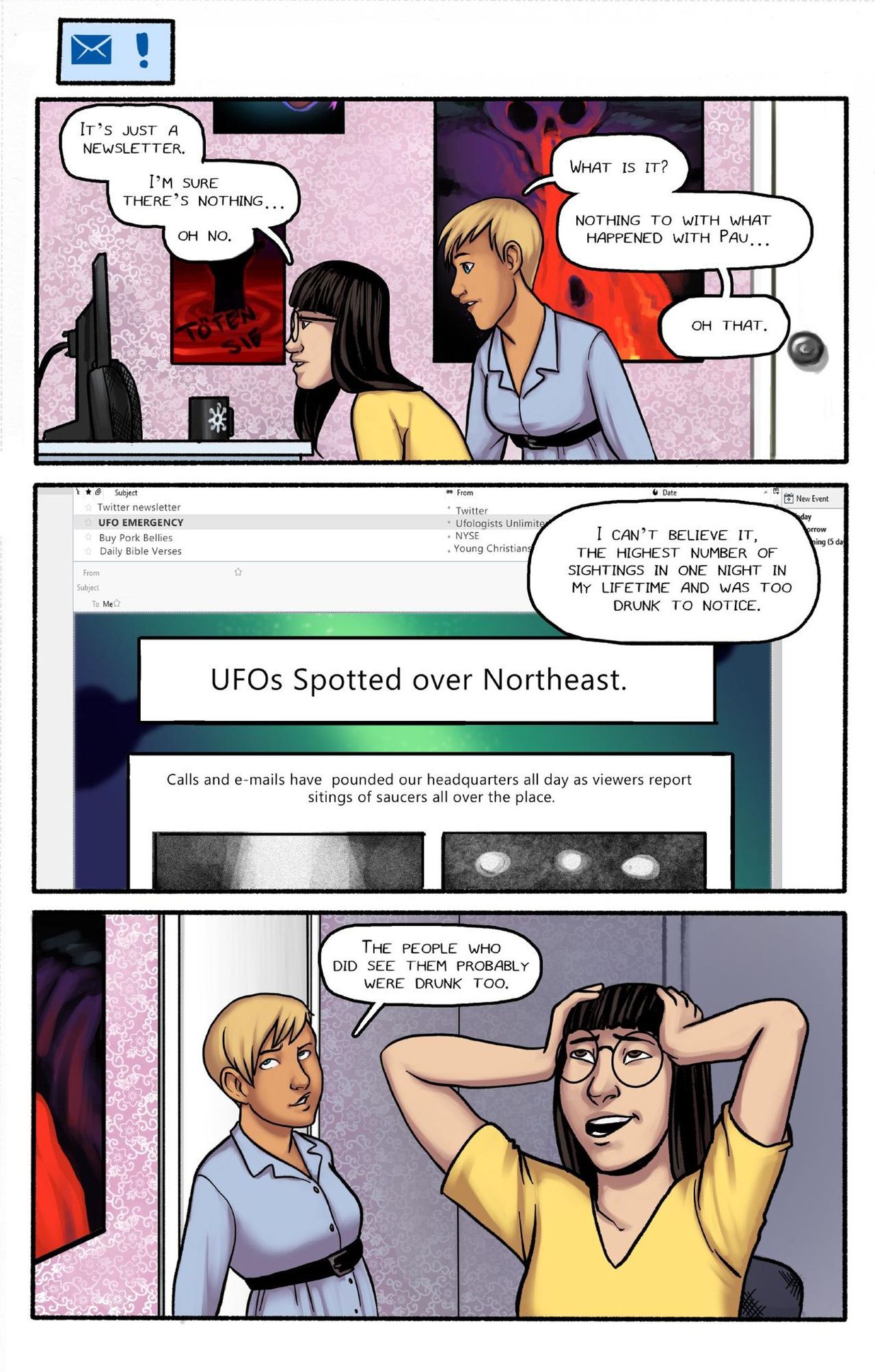 Alien Pregnancy Expansion Comic COMPLETED page 12 full