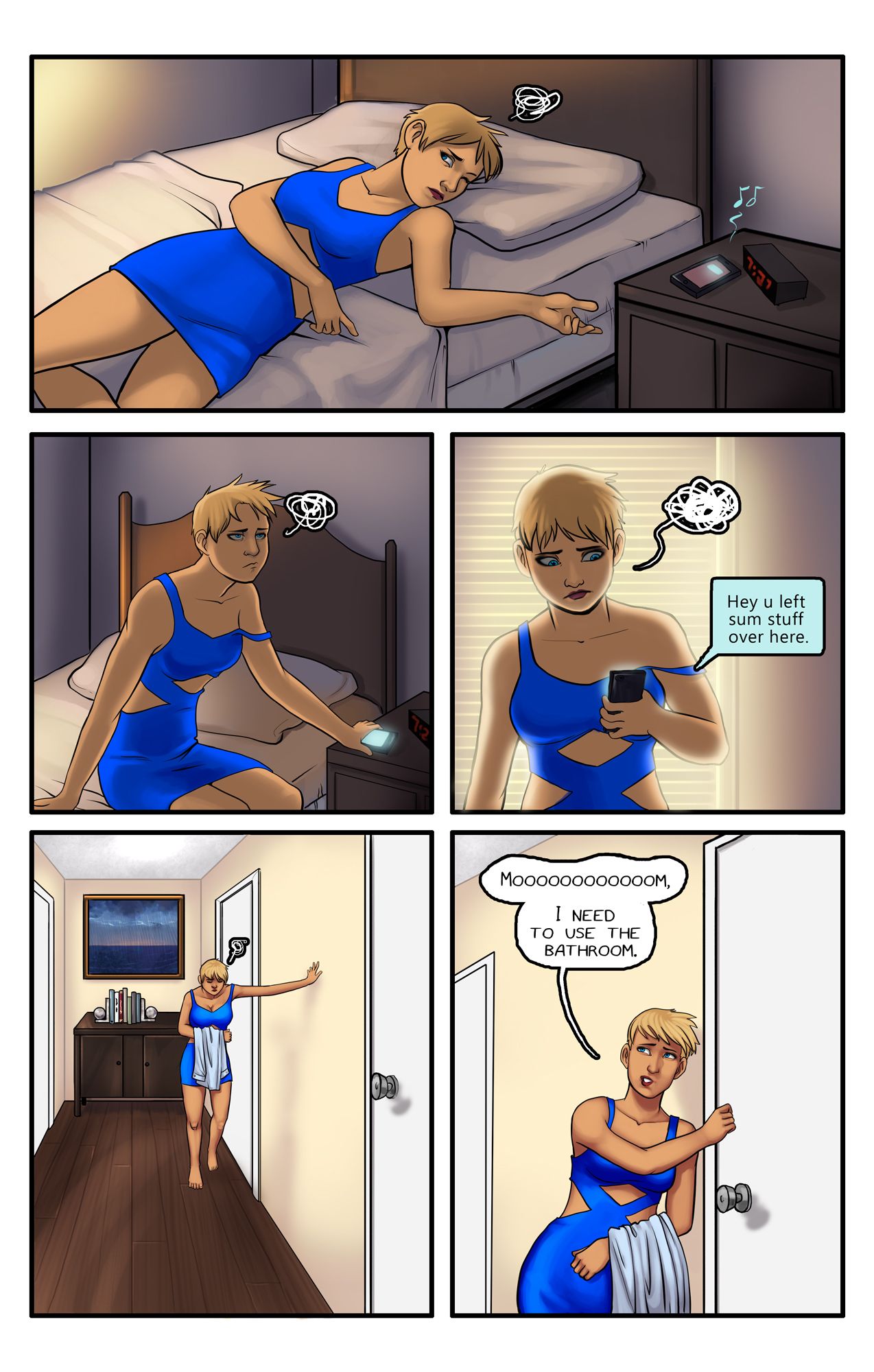 Alien Pregnancy Expansion Comic COMPLETED page 5 full